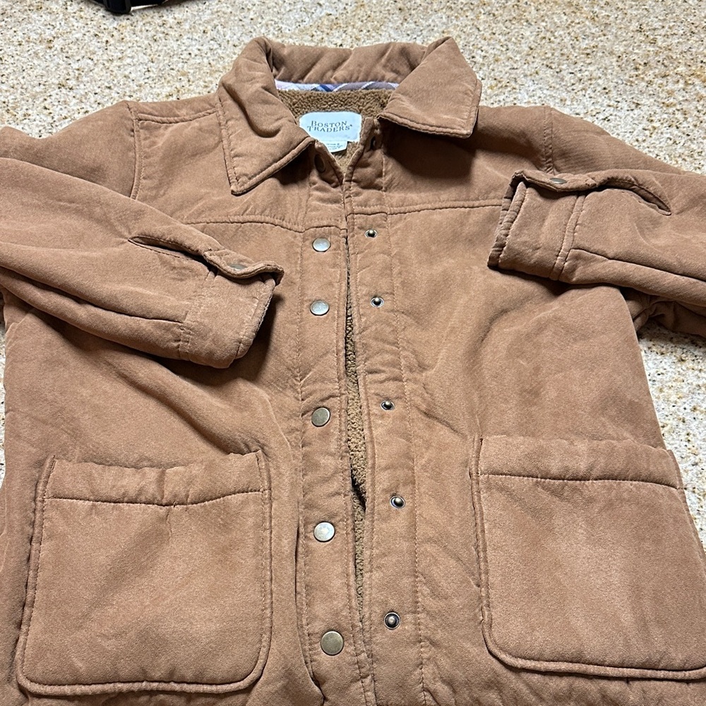 Boston Traders Tan Teddy Jacket